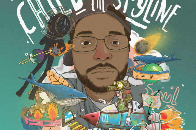 I will make cover art for your hiphop or rap music or spotify cover
