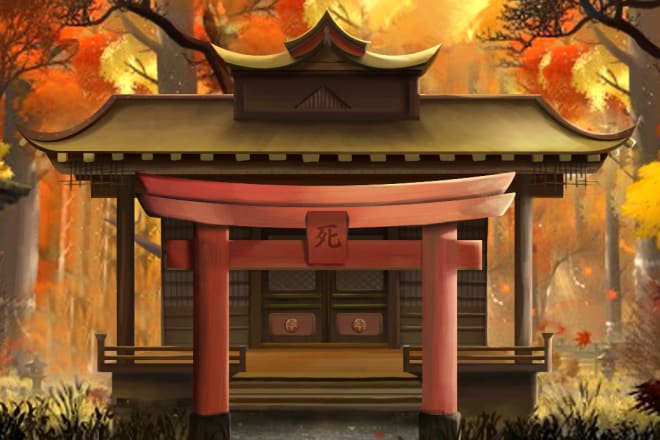 I will make design realistic game background or environment