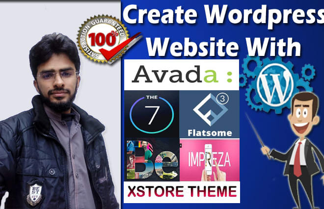 I will make ecommerce site with avada, the7, flatsome, betheme, impreza, xstore theme