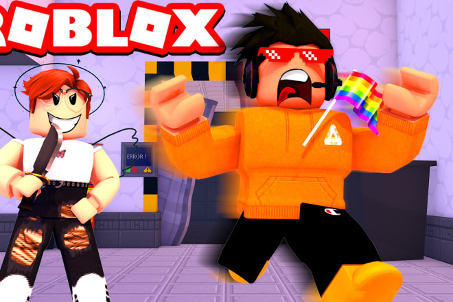 I will make roblox thumbnails for you