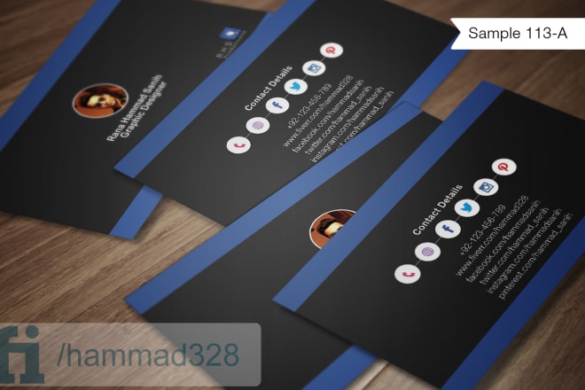 I will make social media business Cards