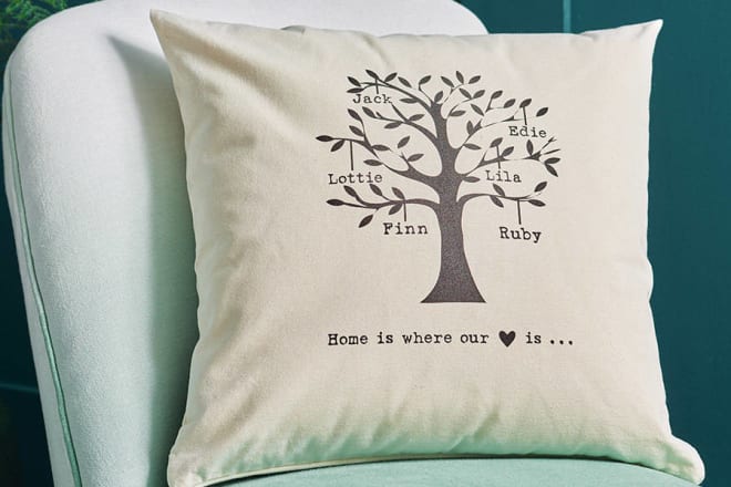 I will make square pillow or cushion cover designs