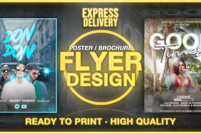 I will make the best advertising flyer for your business