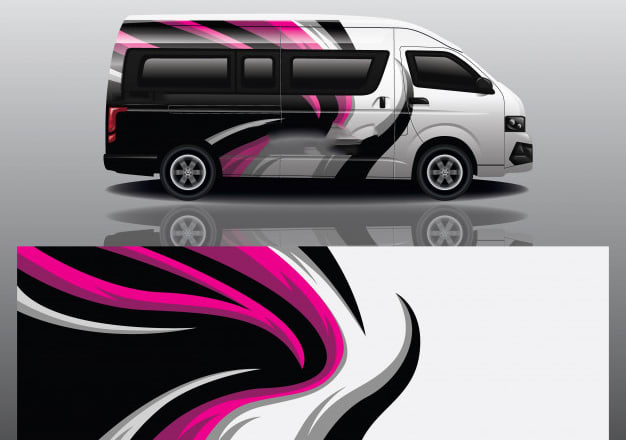 I will make van wrap design for you