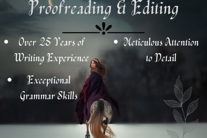 I will make your historical fiction manuscript shine