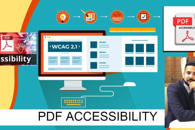 I will make your PDF accessible for ada, aoda, with section 508