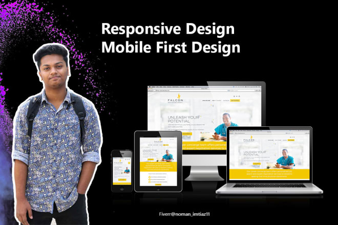 I will make your website mobile friendly responsive in all device