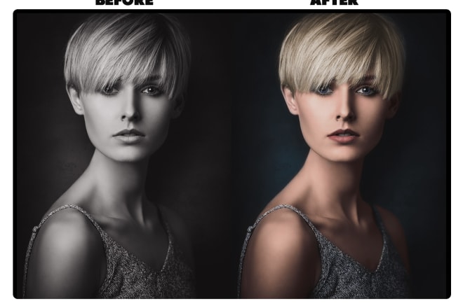 I will photo edit black and white to color img, remove background