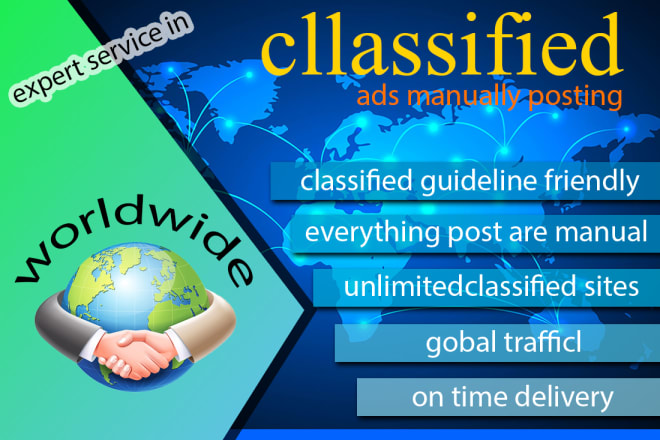 I will post your ad in USA top classified ads submission web sites