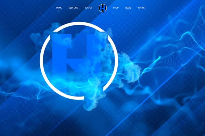 I will program an esports website for your team
