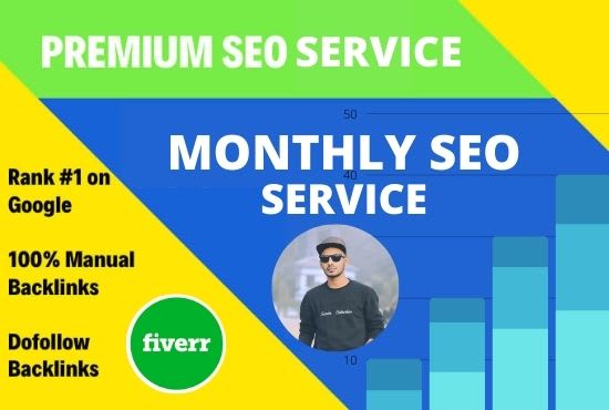 I will provide best monthly SEO service, high quality backlinks