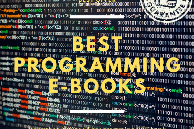 I will provide best programming ebooks