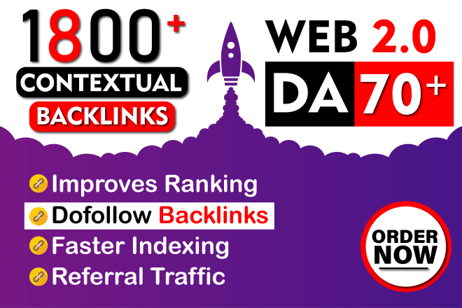 I will provide high authority SEO contextual dofollow backlinks services