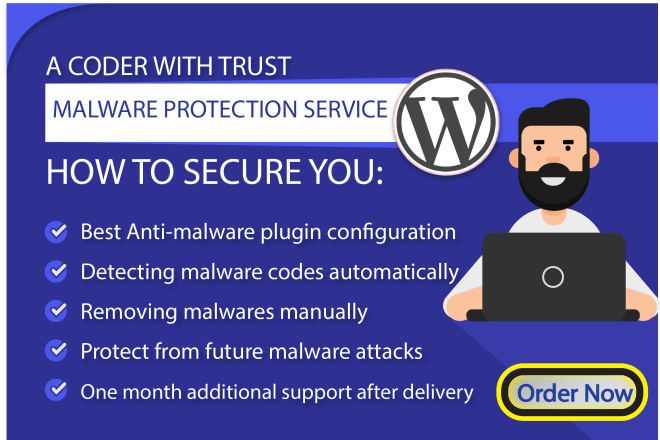 I will provide malware removal wordpress service