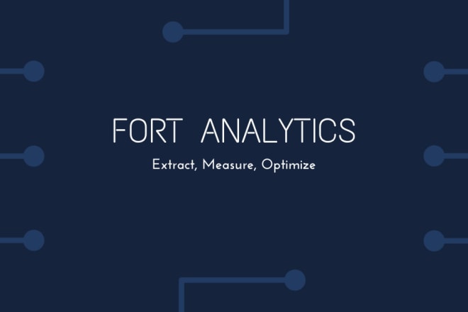 I will provide reporting and analytics services