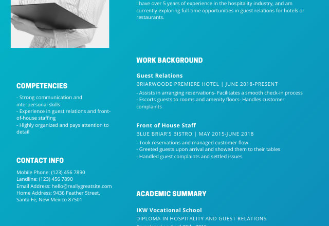 I will provide resume template on canva