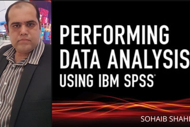 I will provide statistical data analysis services using IBM spss