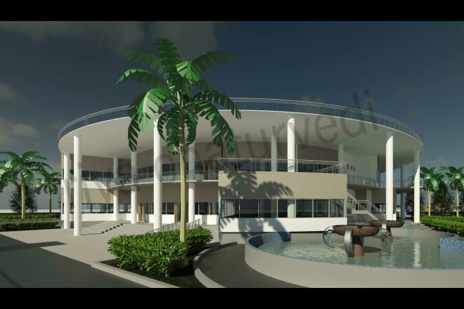 I will provide you 2d and 3d render of any building type