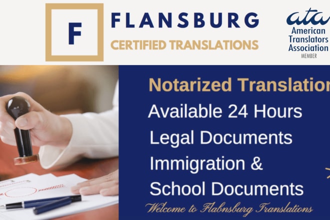 I will provide you a notarized spanish to english translation