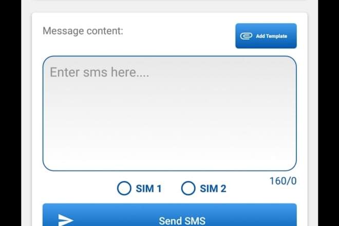 I will provide you bulk sms text message marketing android application software