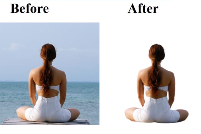 I will remove background from image professionally