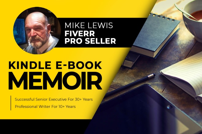 I will research and write your kindle ebook memoir