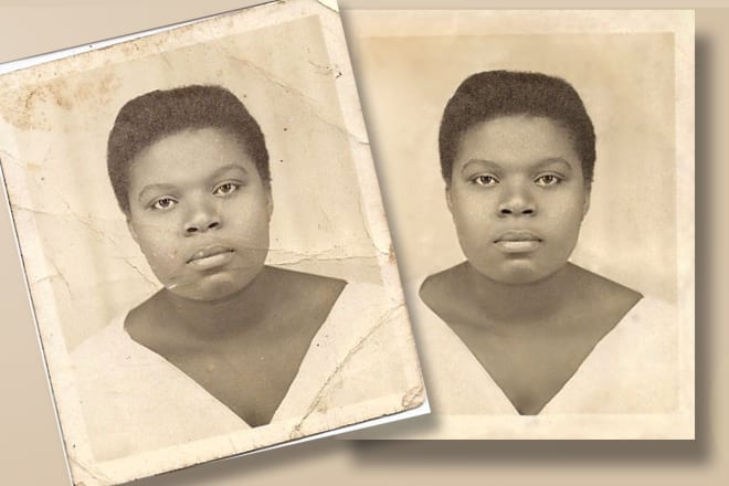 I will restore your old family photos