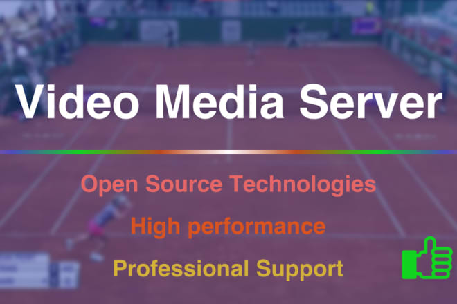 I will setup live streaming broadcast video on demand media server