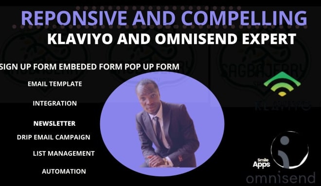 I will shopify ecommerce, omnisend, mailchimp, privy, popup and klaviyo email marketing