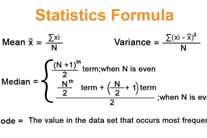 I will solve statistic and matrix related problems