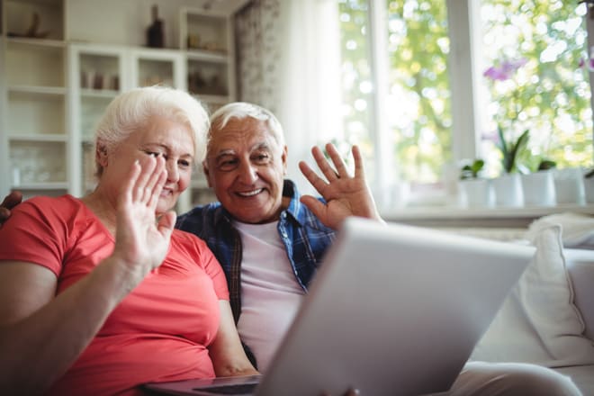 I will talk to your elderly relative