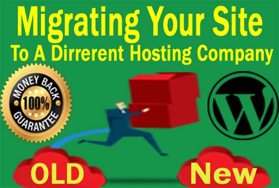 I will transfer wordpress, migrate hosting, change domain name