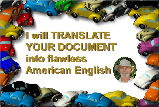 I will translate your document to american english