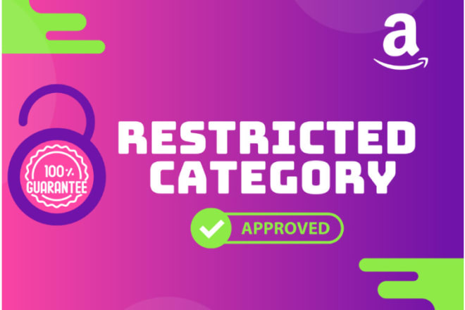 I will ungate amazon restricted and gated categories legally