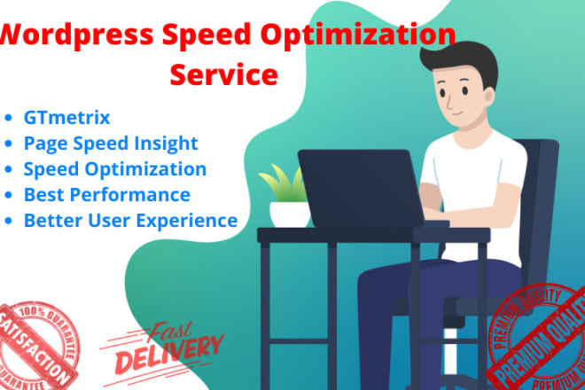 I will wordpress speed optimization for gtmetrix pagespeed insight