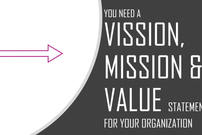 I will write a vision and mission statement for your nonprofit business