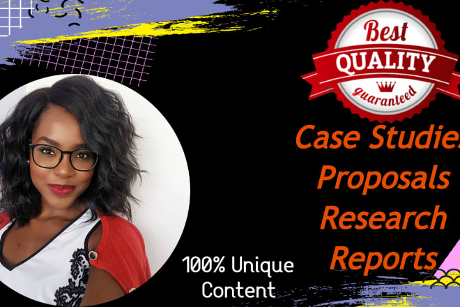 I will write business, management case study analysis, and research