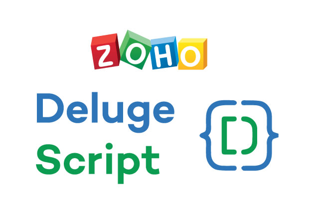 I will write deluge script in zoho