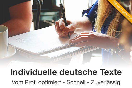 I will write individual german texts for your website
