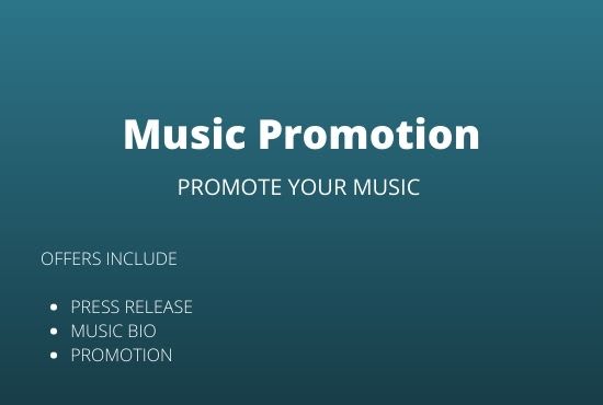 I will write your artist bio for streaming services, website, and press release