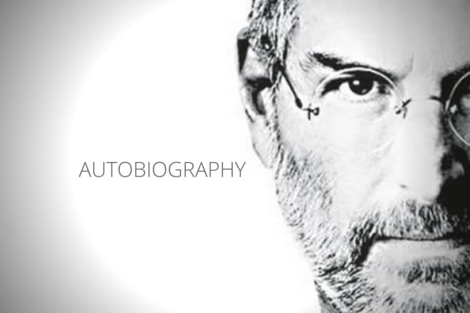 I will write your autobiography, memoir, in arabic