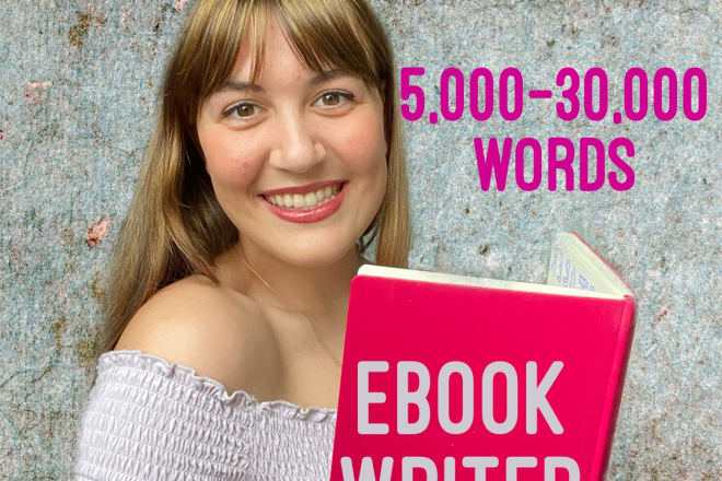 I will write your ebook ebook writing