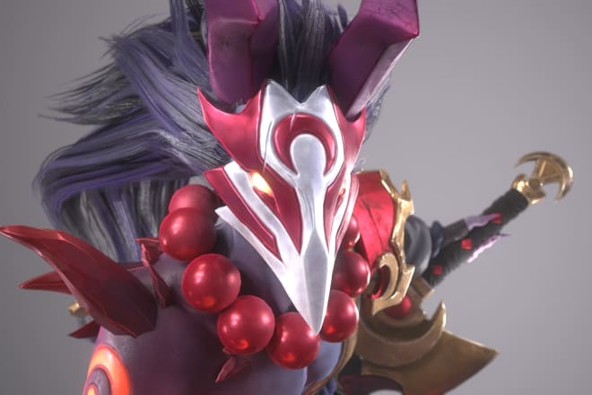 I will 3d character modeling, sculpting and texturing