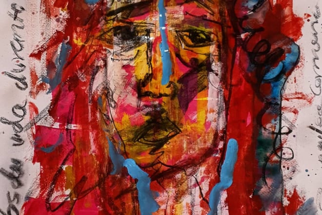 I will abstract and surreal watercolor art