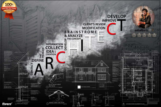 I will be your architect, draftsman for building plans, drawings