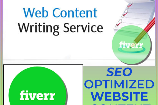 I will be your hired SEO website content writer