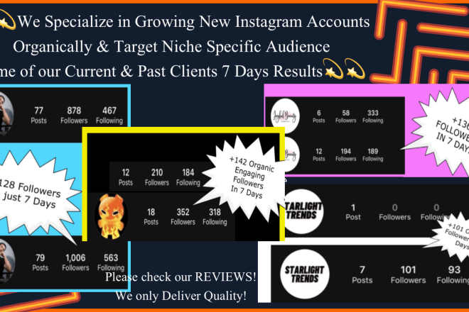 I will be your instagram marketing expert to build branding