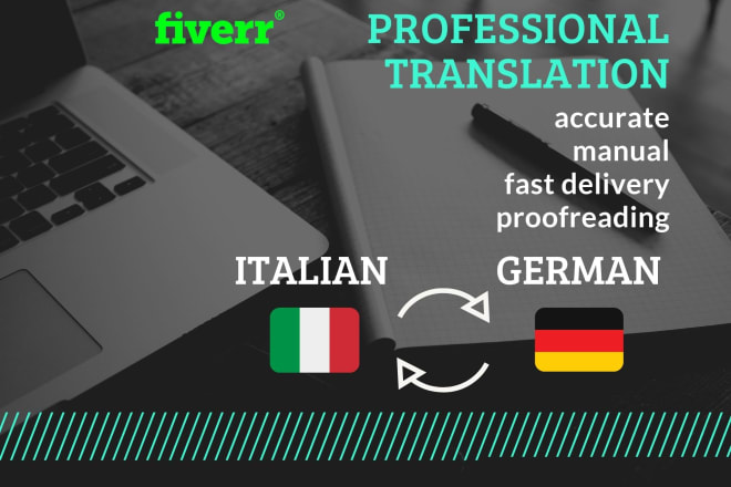 I will be your italian to german translator from italy