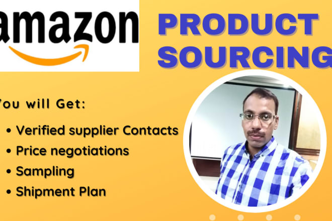 I will be your product sourcing agent from alibaba, aliexpress and china for amazon