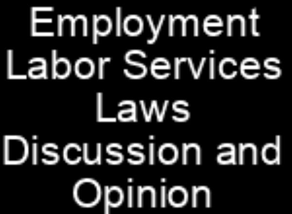 I will be your services employment labor lawyer